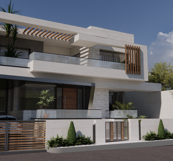 A.A MODERN VILLA DESIGN