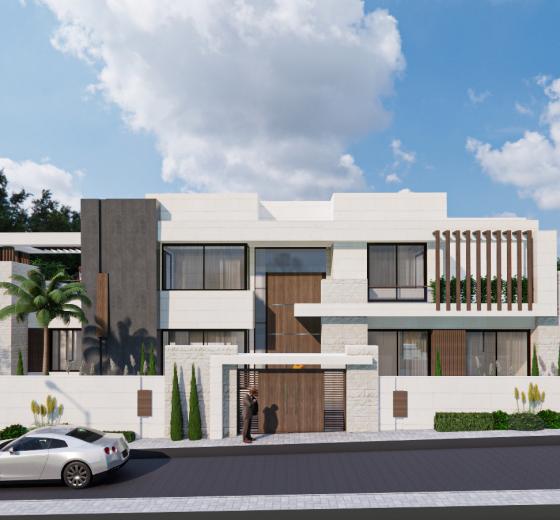 M.H MODERN VILLA DESIGN
